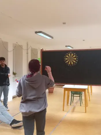 Hod šípkami na terč
