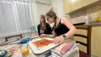 Pizza z lístkového cesta