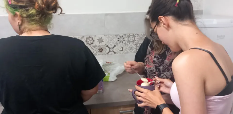 Nepečené muffiny v rámci krúžku varíme a pečieme s radosťou