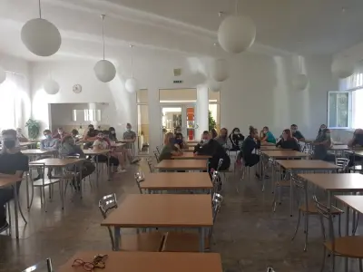 Stretnutie pani riaditeľky s prvákmi – fotografia 12
