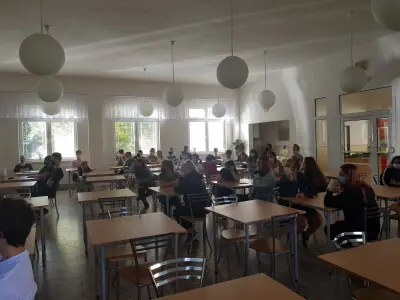Stretnutie pani riaditeľky s prvákmi – fotografia 13