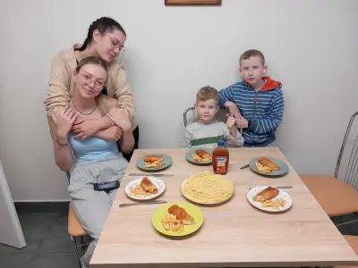 Vyprážané palacinky s hranolkymi – fotografia 2