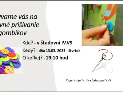Zábavné prišívanie gombíkov – fotografia 9