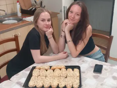 Zapekanka so syrovou omáčkou s hríbami a kečupom – fotografia 6