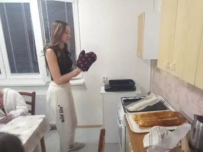Maková, tvarohová a orechová roláda z lístkového cesta – fotografia 7